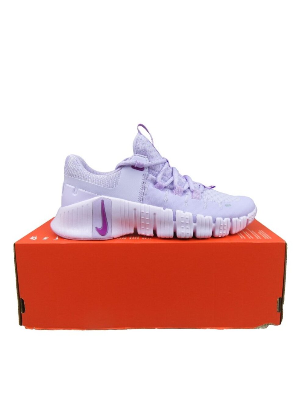 Nike Free Metcon 5 Gym Training Shoes Womens Size 8 Lilac NEW DV3950-502 NO LID